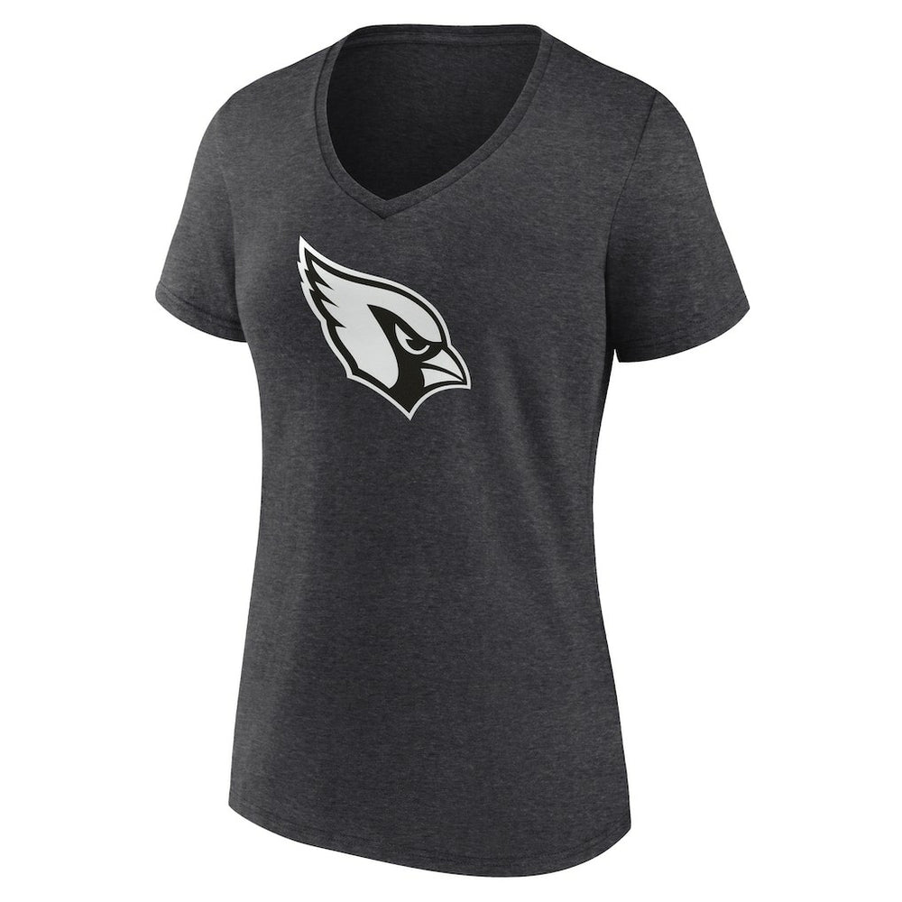Arizona Cardinals  Women's Personalized Name & Number Monochrome V-Neck Long Sleeve T-Shirt