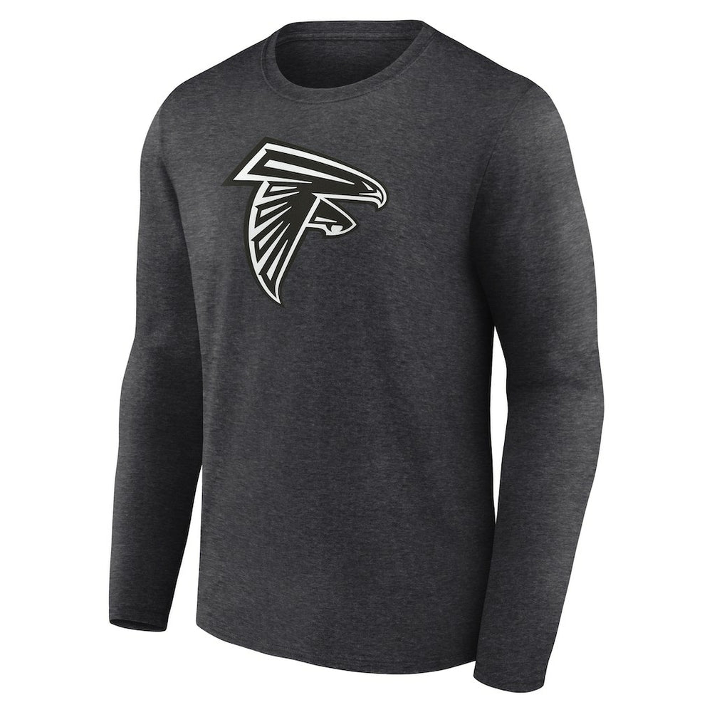 Atlanta Falcons  Personalized Name & Number Monochrome Long Sleeve T-Shirt