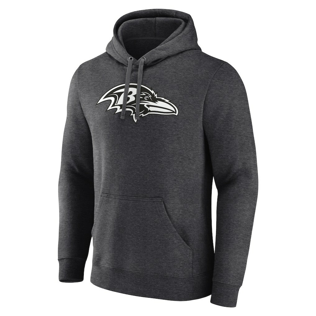 Baltimore Ravens  Personalized Name & Number Monochrome Pullover Hoodie