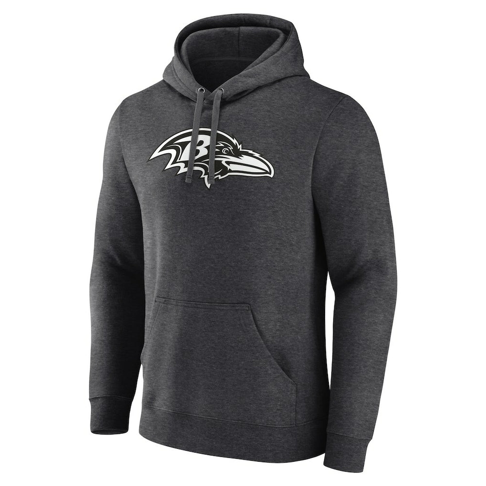 Baltimore Ravens  Personalized Name & Number Monochrome Pullover Hoodie