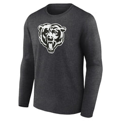Chicago Bears  Personalized Name & Number Monochrome Long Sleeve T-Shirt