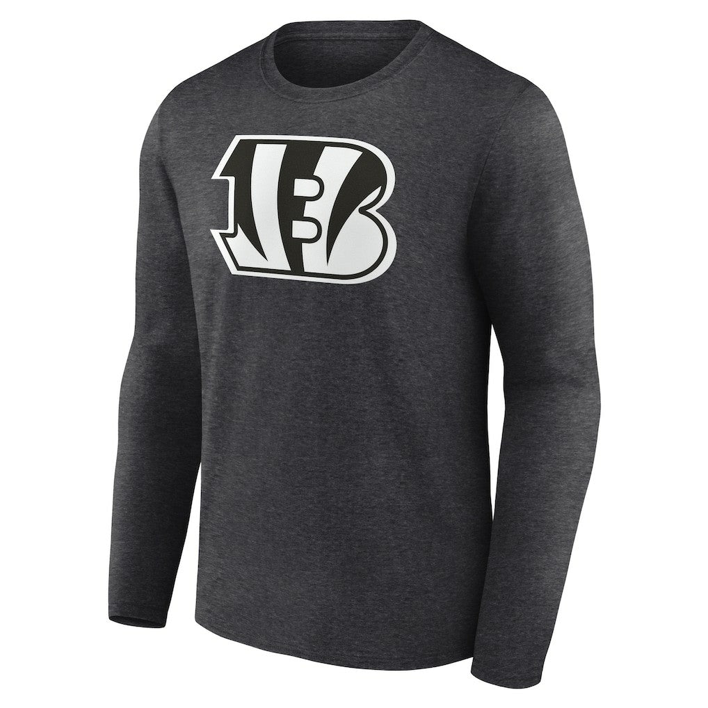 Cincinnati Bengals  Personalized Name & Number Monochrome Long Sleeve T-Shirt