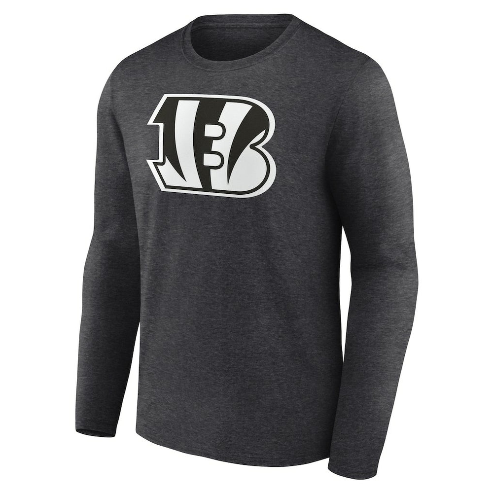 Cincinnati Bengals  Personalized Name & Number Monochrome Long Sleeve T-Shirt