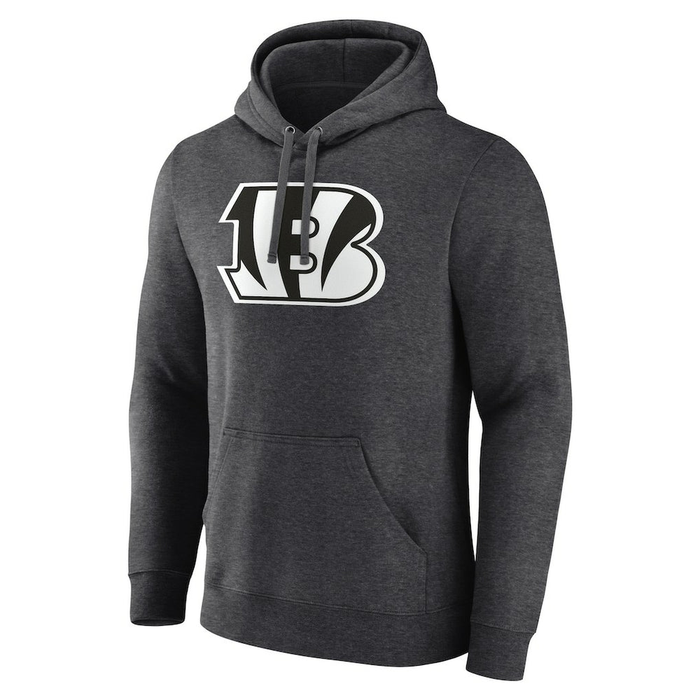 Cincinnati Bengals  Personalized Name & Number Monochrome Pullover Hoodie