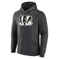Cincinnati Bengals  Personalized Name & Number Monochrome Pullover Hoodie