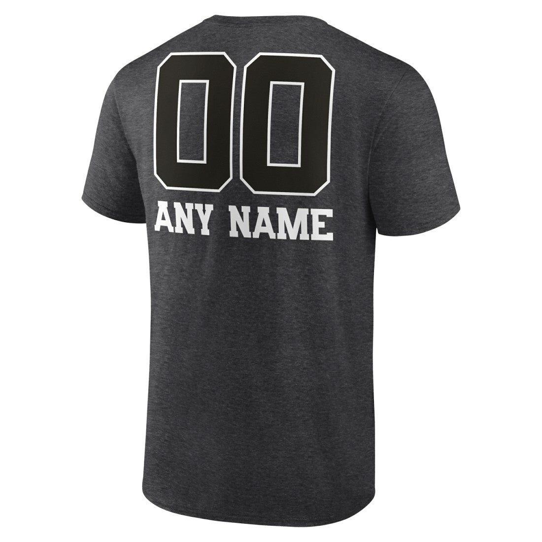 Denver Broncos  Personalized Name & Number Monochrome T-Shirt