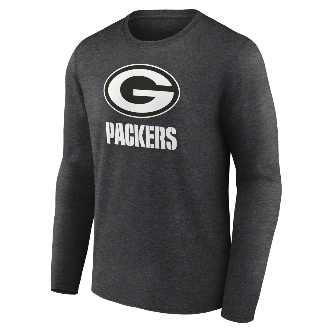 Green Bay Packers  Personalized Name & Number Monochrome Long Sleeve T-Shirt