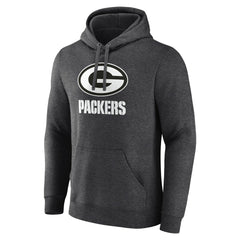 Green Bay Packers  Personalized Name & Number Monochrome Pullover Hoodie