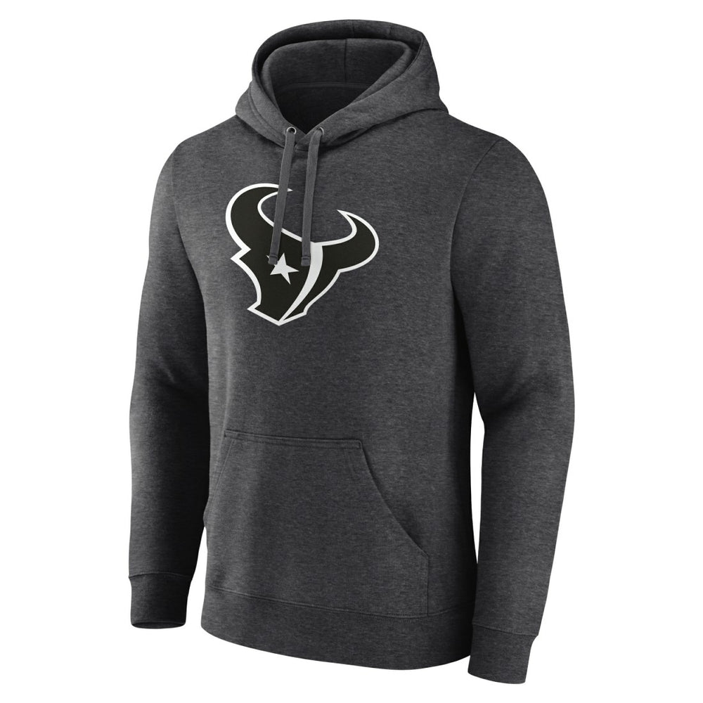 Houston Texans  Personalized Name & Number Monochrome Pullover Hoodie
