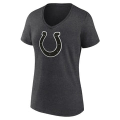 Indianapolis Colts  Women's Personalized Name & Number Monochrome V-Neck Long Sleeve T-Shirt