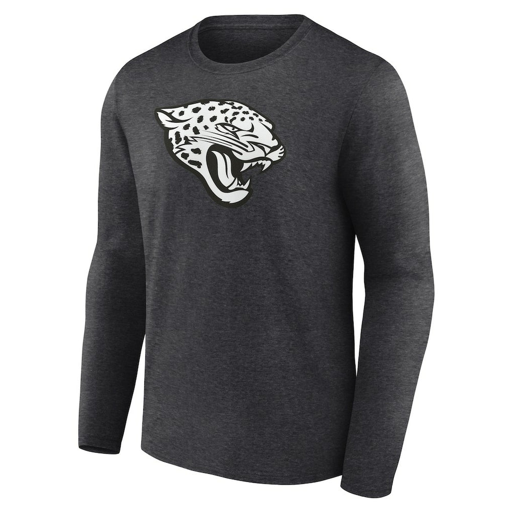 Jacksonville Jaguars  Personalized Name & Number Monochrome Long Sleeve T-Shirt