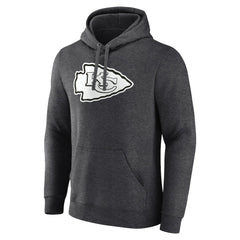 Kansas City Chiefs  Personalized Name & Number Monochrome Pullover Hoodie