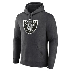 Las Vegas Raiders  Personalized Name & Number Monochrome Pullover Hoodie
