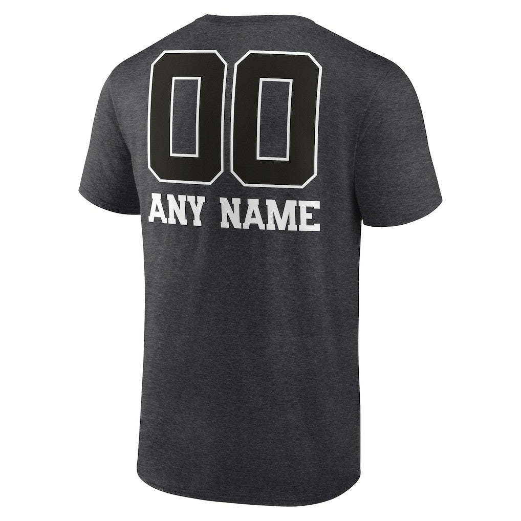 New England Patriots  Personalized Name & Number Monochrome T-Shirt
