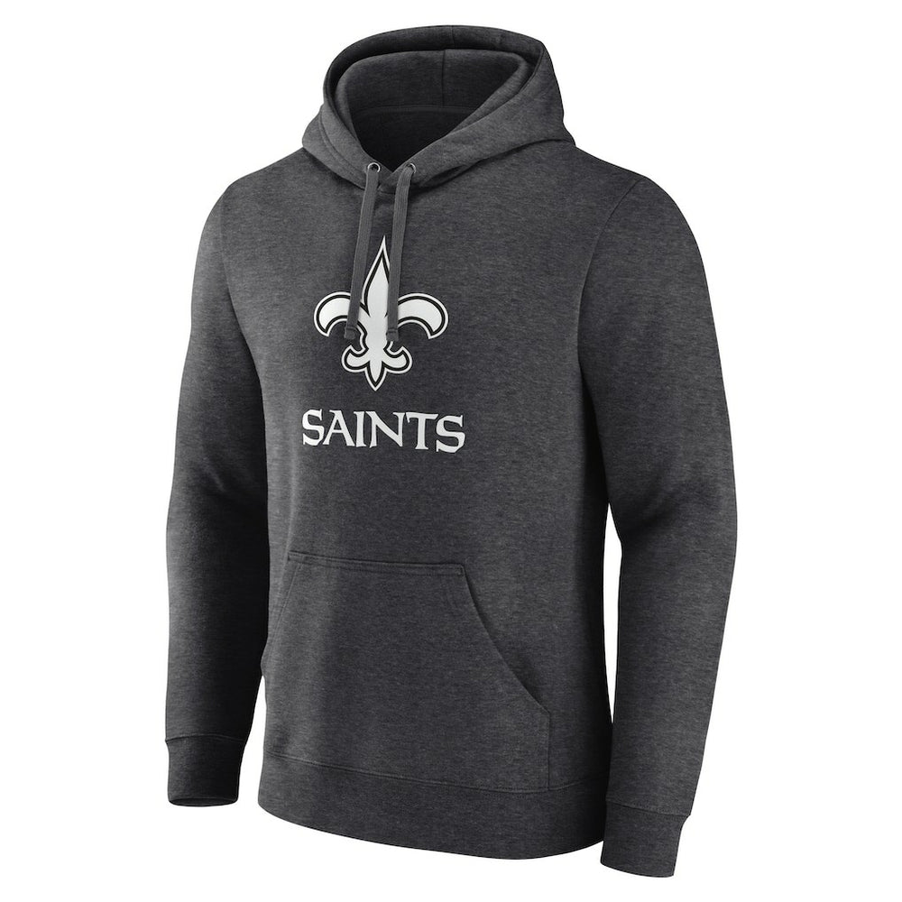 New Orleans Saints  Personalized Name & Number Monochrome Pullover Hoodie