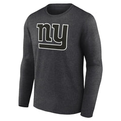 New York Giants  Personalized Name & Number Monochrome Long Sleeve T-Shirt