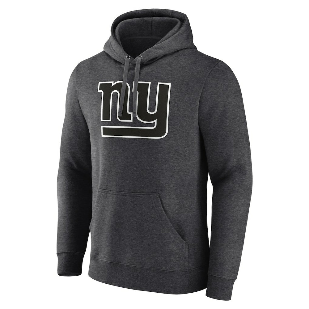 New York Giants  Personalized Name & Number Monochrome Pullover Hoodie