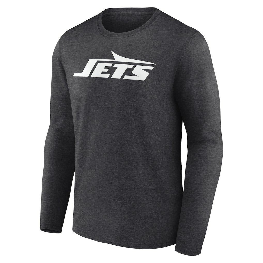 New York Jets  Personalized Name & Number Monochrome Long Sleeve T-Shirt