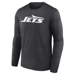 New York Jets  Personalized Name & Number Monochrome Long Sleeve T-Shirt