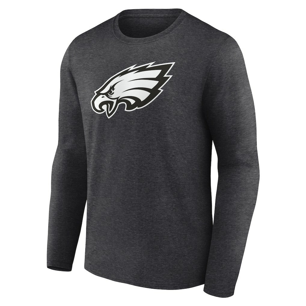Philadelphia Eagles  Personalized Name & Number Monochrome Long Sleeve T-Shirt