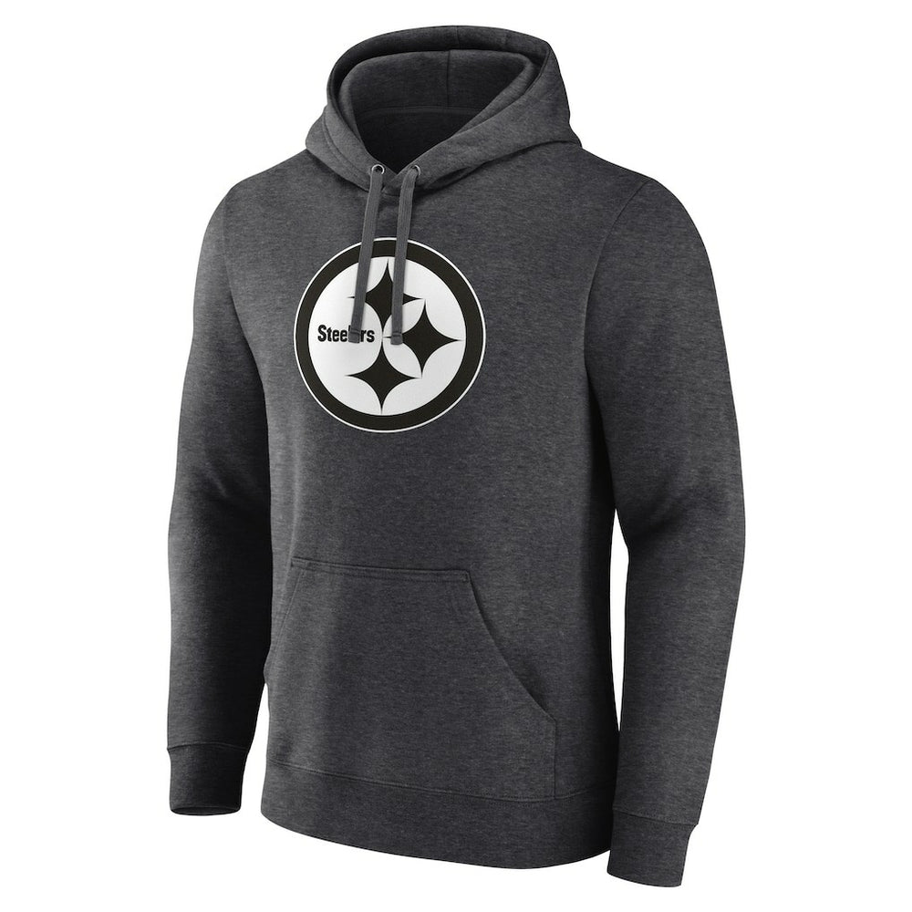 Pittsburgh Steelers  Personalized Name & Number Monochrome Pullover Hoodie