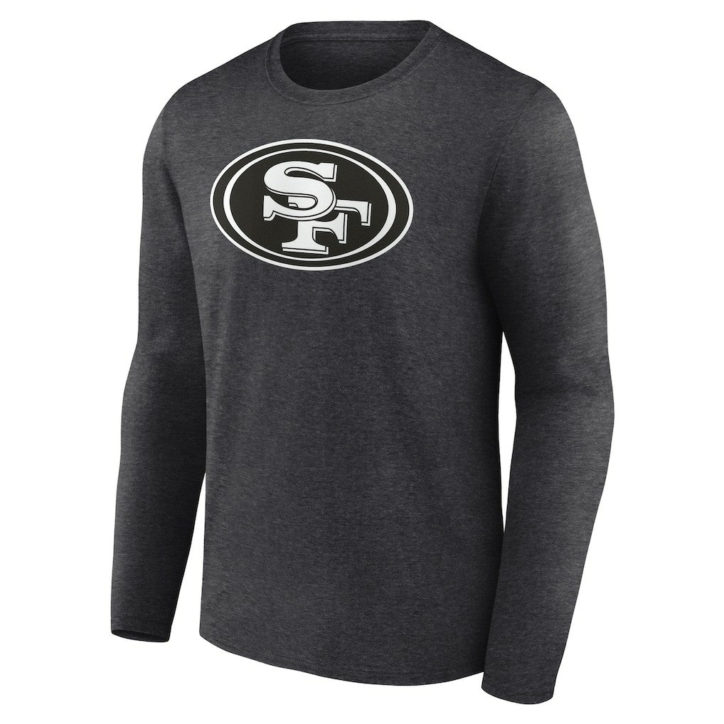 San Francisco 49ers  Personalized Name & Number Monochrome Long Sleeve T-Shirt