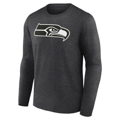 Seattle Seahawks  Personalized Name & Number Monochrome Long Sleeve T-Shirt