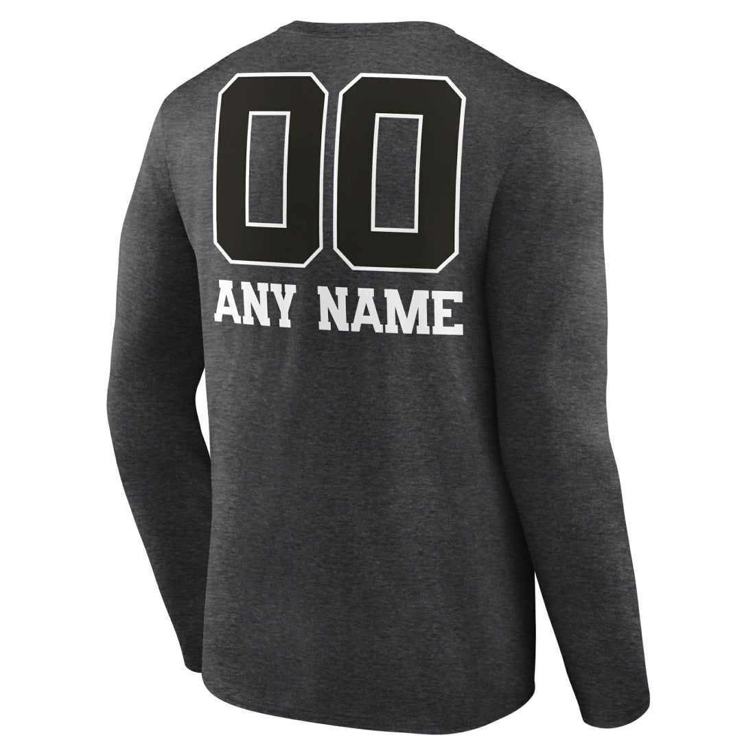 Tampa Bay Buccaneers  Personalized Name & Number Monochrome Long Sleeve T-Shirt
