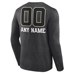 Tampa Bay Buccaneers  Personalized Name & Number Monochrome Long Sleeve T-Shirt