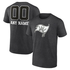 Tampa Bay Buccaneers  Personalized Name & Number Monochrome T-Shirt