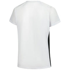 Cincinnati Bengals Fanatics Women's Plus Size Glitter Lace-Up V- Neck T-Shirt