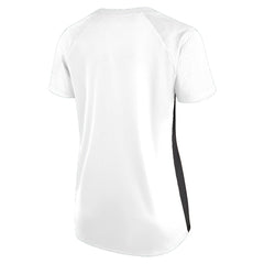 New Orleans Saints Fanatics Women's Plus Size Glitter Lace-Up V- Neck T-Shirt