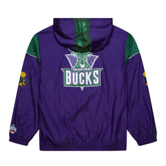 Milwaukee Bucks Unisex Hardwood Classics Team OG 3.0 Anorak Half-Zip Windbreaker Jacket Discount