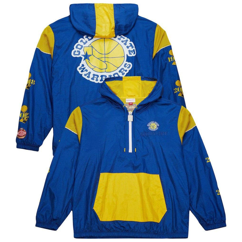 Golden State Warriors Unisex Hardwood Classics Team OG 3.0 Anorak Half-Zip Windbreaker Jacket sale On Sale