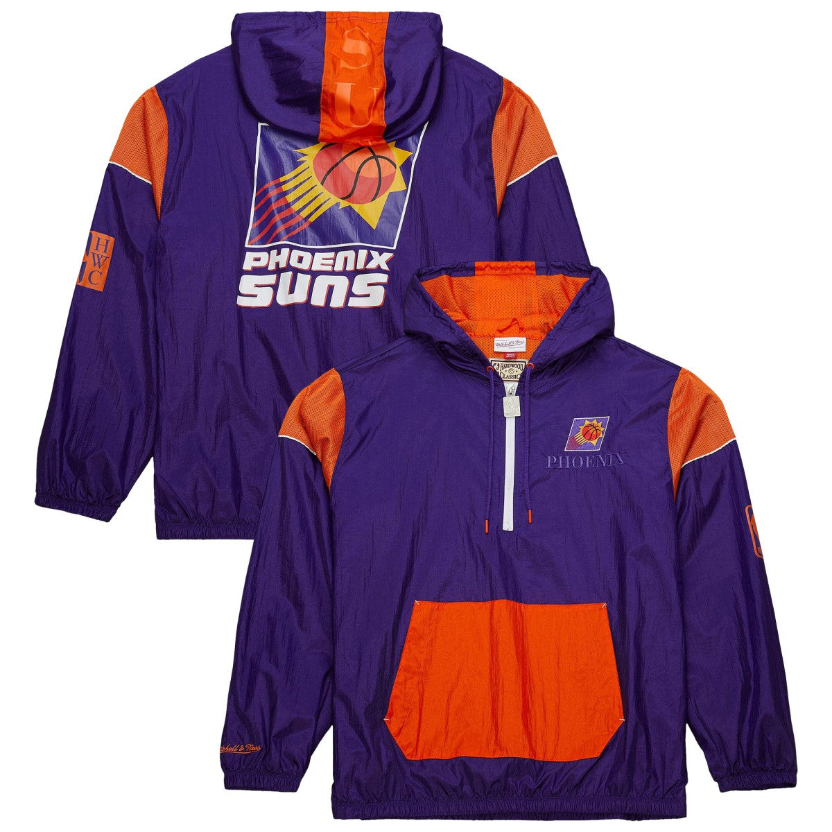 Phoenix Suns Unisex Hardwood Classics Team OG 3.0 Anorak Half-Zip Windbreaker Jacket Online