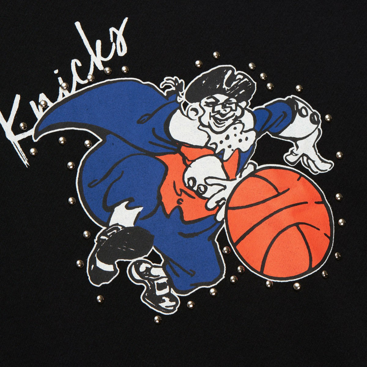 New York Knicks Women's Hardwood Classics Home Team Pullover Sweatshirt On Sale