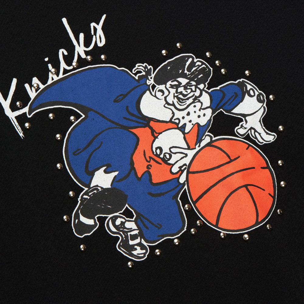New York Knicks Women's Hardwood Classics Home Team Pullover Sweatshirt On Sale