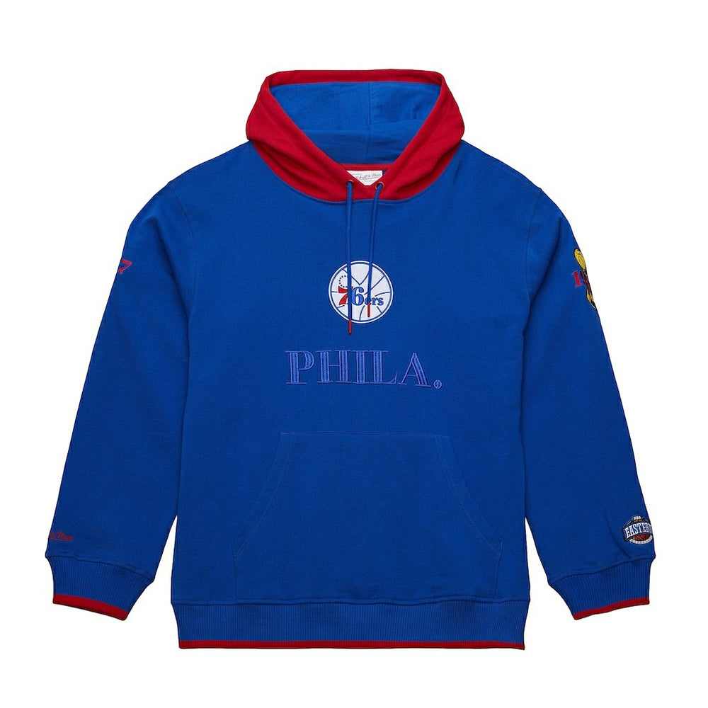Philadelphia 76ers Hardwood Classics Team OG 3.0 Pullover Hoodie On Sale