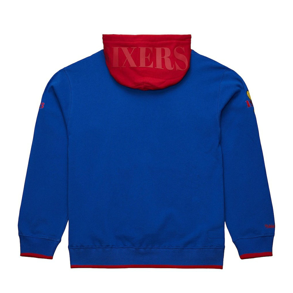 Philadelphia 76ers Hardwood Classics Team OG 3.0 Pullover Hoodie On Sale
