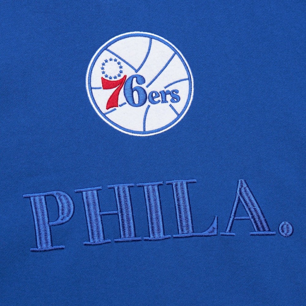 Philadelphia 76ers Hardwood Classics Team OG 3.0 Pullover Hoodie On Sale