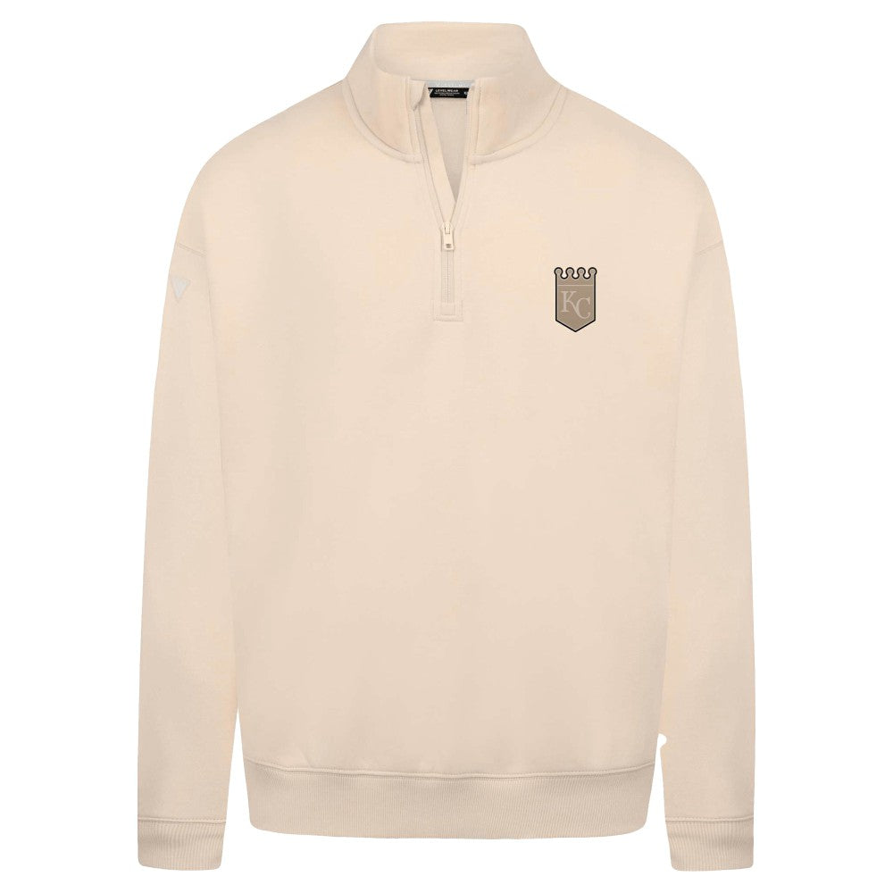 Kansas City Royals Levelwear Murray Quarter-Zip Sweatshirt | MLB Outlet