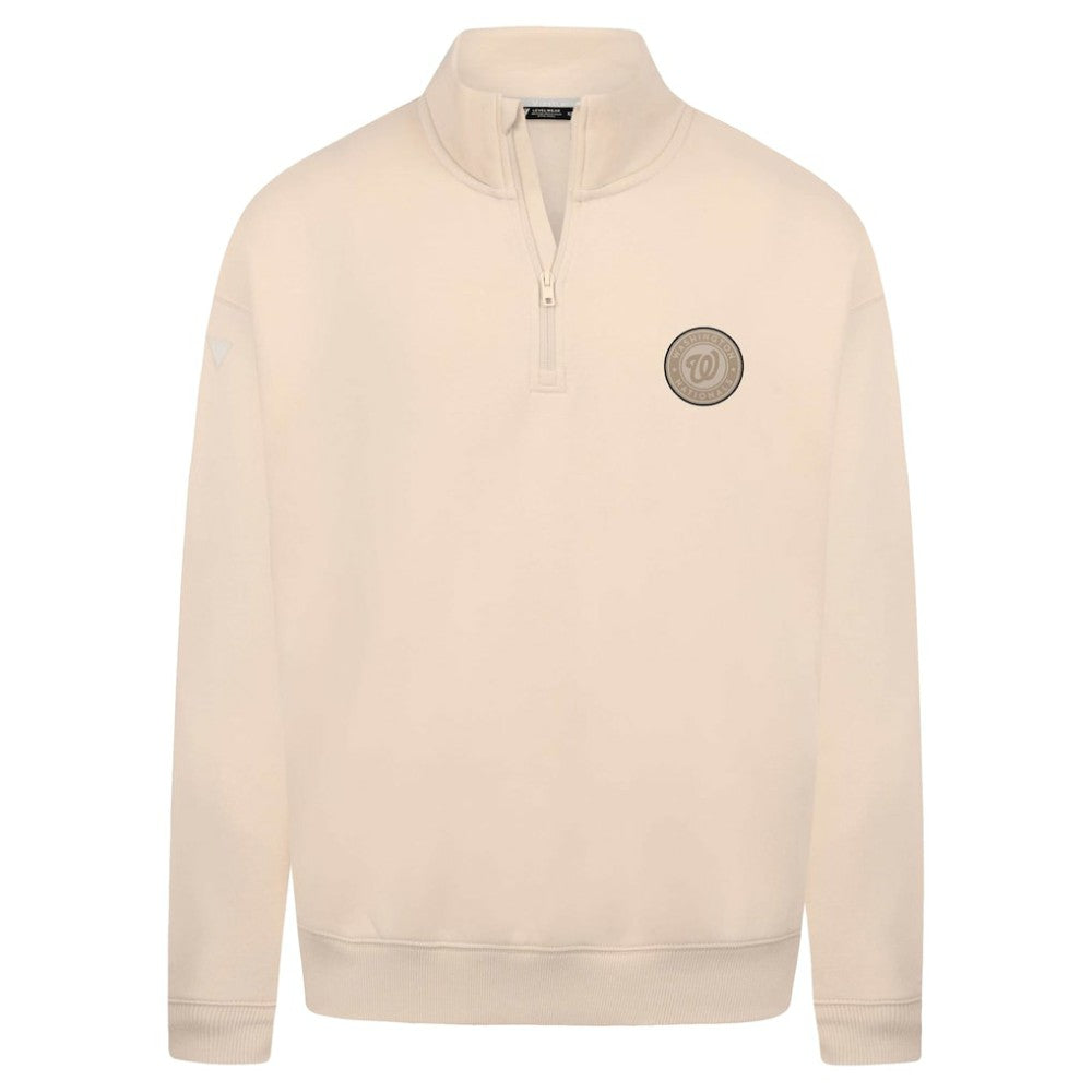 Washington Nationals Levelwear Murray Quarter-Zip Sweatshirt | MLB Outlet
