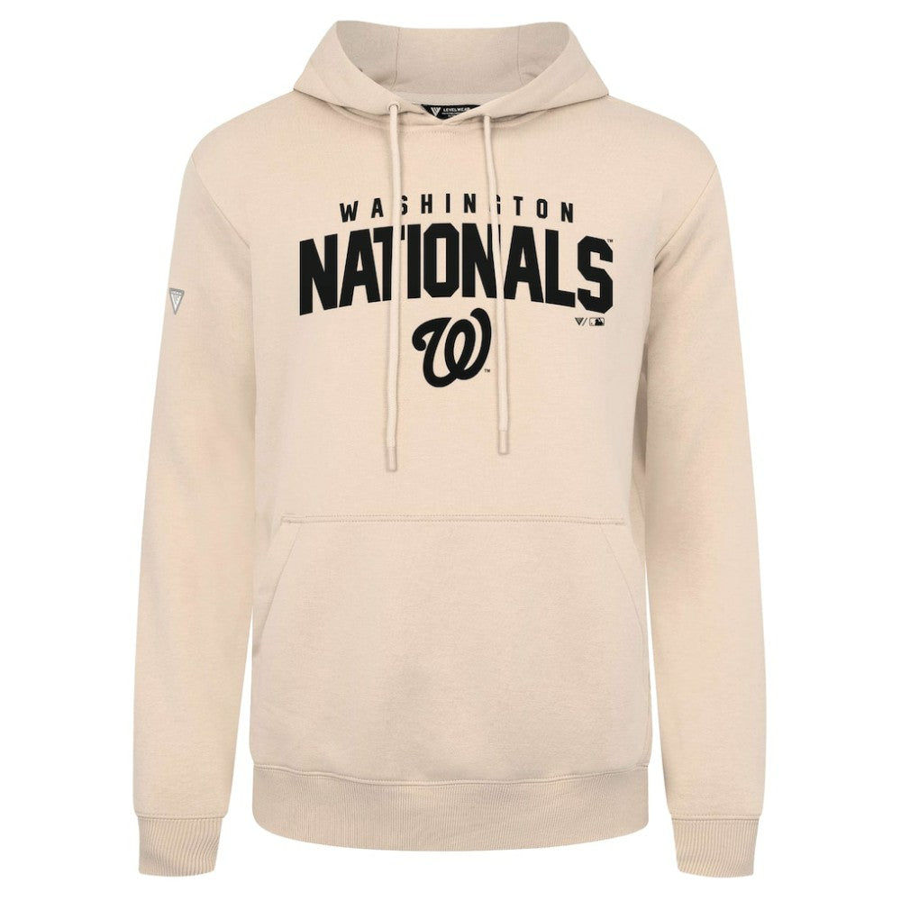 Washington Nationals Levelwear Podium Team Arch Pullover Hoodie | MLB Outlet