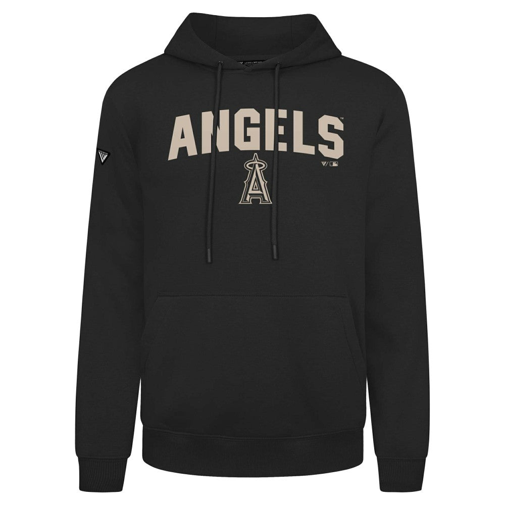 Los Angeles Angels Levelwear Podium Team Arch Pullover Hoodie | MLB On Sale
