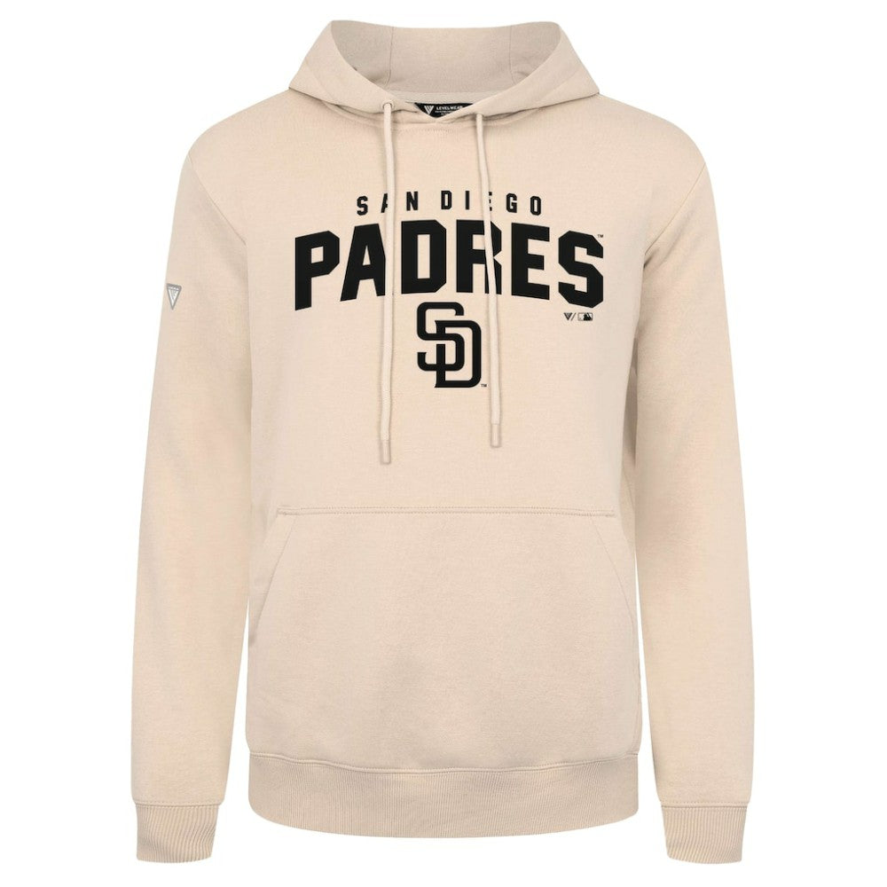 San Diego Padres Levelwear Podium Team Arch Pullover Hoodie | MLB New