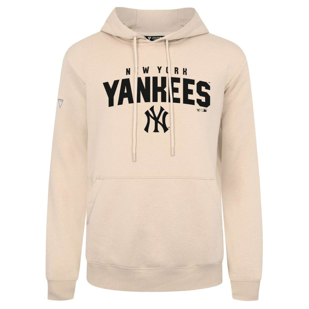New York Yankees Levelwear Podium Team Arch Pullover Hoodie | MLB Discount