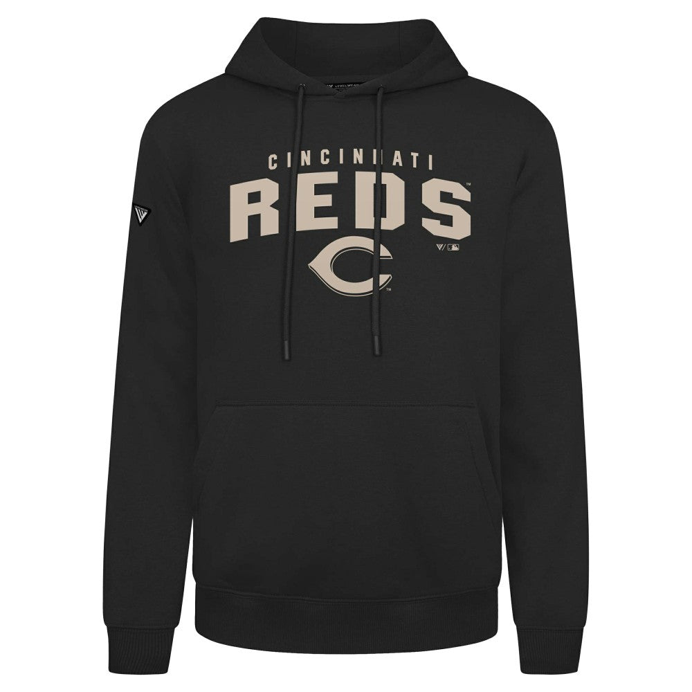 Cincinnati Reds Levelwear Podium Team Arch Pullover Hoodie | MLB Shop