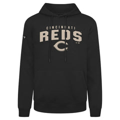 Cincinnati Reds Levelwear Podium Team Arch Pullover Hoodie | MLB Shop