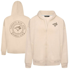 Toronto Blue Jays Levelwear Uphill Oversized Full-Zip Hoodie | MLB New