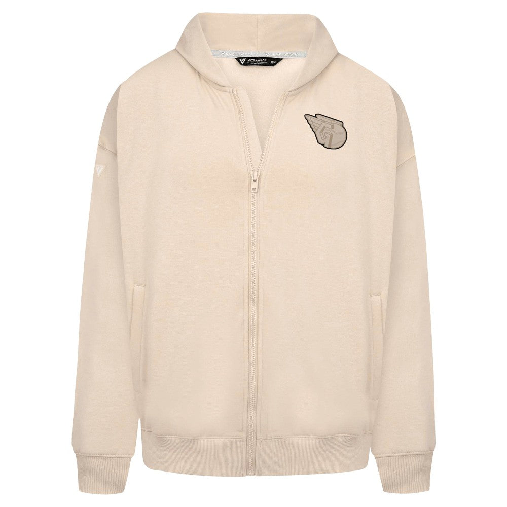 Cleveland Guardians Levelwear Uphill Oversized Full-Zip Hoodie | MLB New